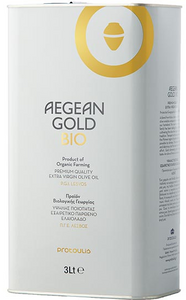AEGEAN GOLD BIO IGP Lesbos - Huile d'olive extra vierge - 3 L