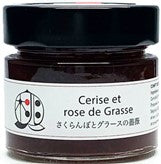 Confiture Cerise et rose de Grasse - 115 gr