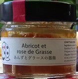 Confiture Abricot et rose de Grasse - 115 gr