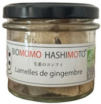 Lamelles de gingembre cristallisées - 50 gr