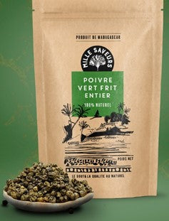 POIVRE VERT FRIT ENTIER - Madagascar
