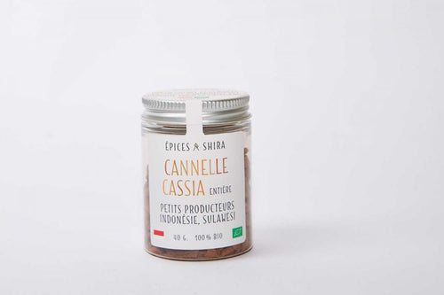 Cannelle cassia de Sulawesi - moulue - Pot de 40 gr