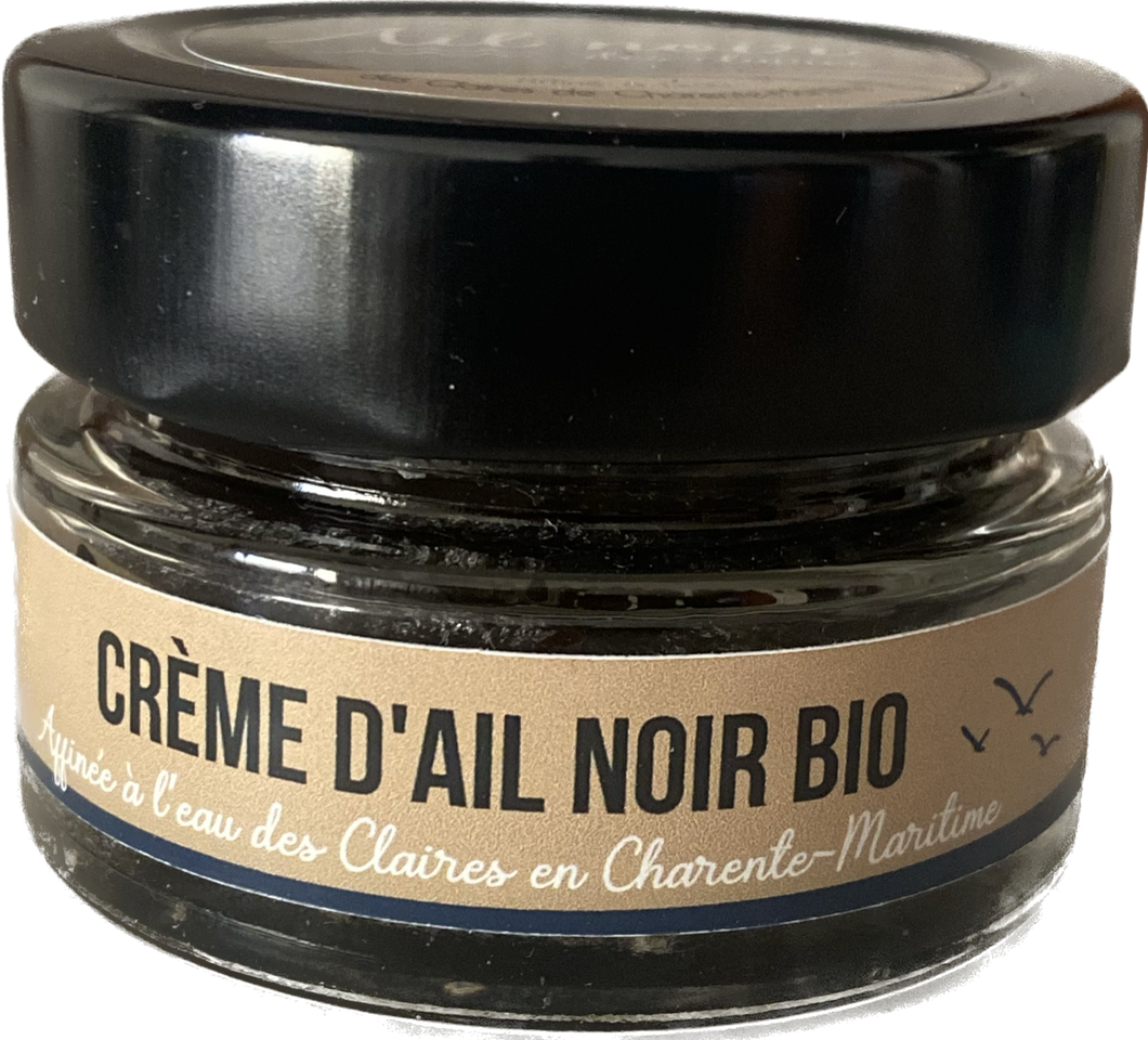 Crème d'ail noir bio