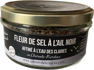 Fleur de sel à l'ail noir