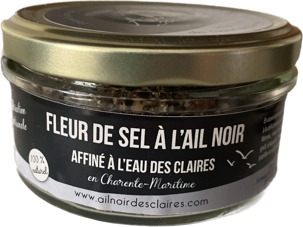 Fleur de sel à l'ail noir