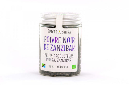Poivre de Zanzibar - grains- Pot de 45 gr