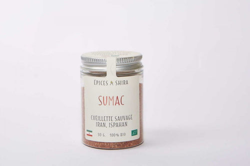 Sumac sauvage d'Iran - moulu - Pot de de 30 gr
